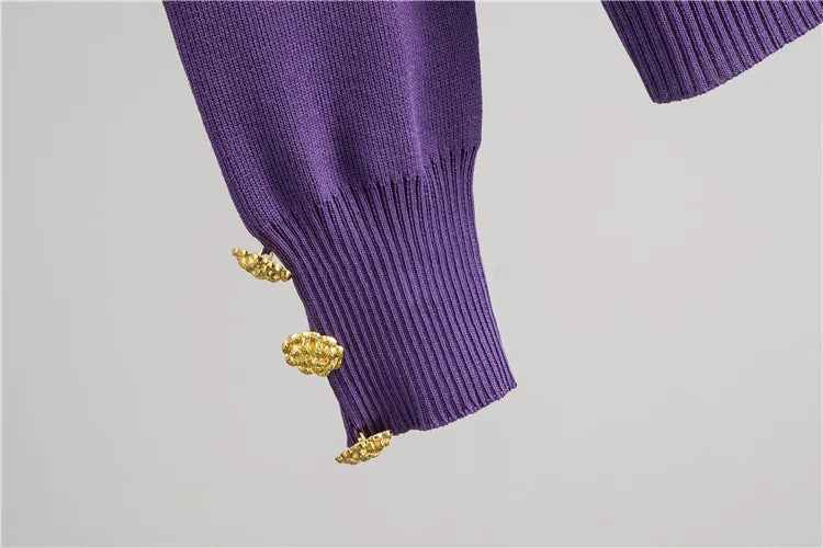 Women Knitted Sweater Muslim 2 Piece Set Cardigan Single Breasted Coat Long Skirt Suit Knit Outfits Morocco Autumn Winter 2025.