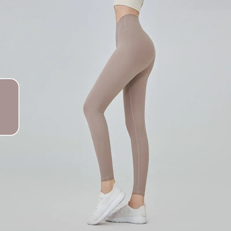 High Waist Naked Feeling Leggings Women Fitness Running Yoga Leggings Pants Energy Gym Tight Leggings Casual Workout Leggings