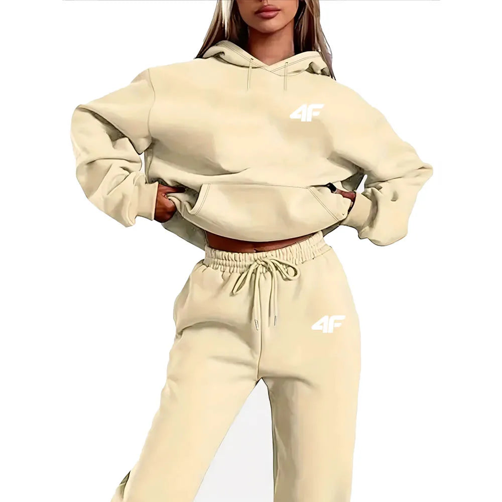 2025 4F Neue Ankunft Frühling Herbst 2 Stück Frauen Sets Zwei Stücke Sets Top Und Hosen Anzüge Outfits Kleidung.