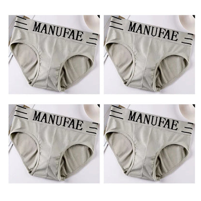 4pcs Mens Sexy Briefs Teenager Sport Underwears Plus Size Fat Men's Underpant Panties Students Breathable Fashion Casual Panties.