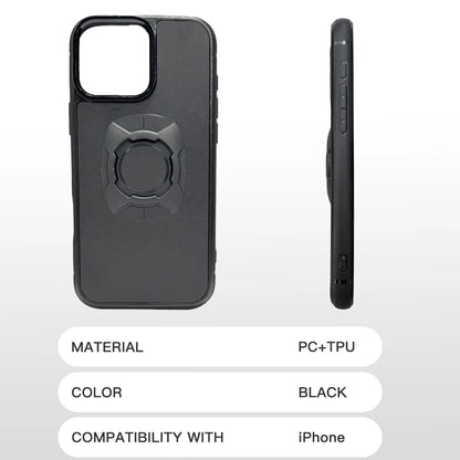 Twsit Lock Phone Case Holder MotorCycle Bicycle iPhone case Quick Lock Fit for Quad System Phone Mount/Holder 14 15 16 Pro Max.