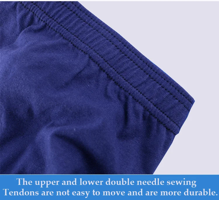 6 Stück große Slips große Unterwäsche für Männer Unterhosen Baumwolle Jungen Höschen Unterwäsche Männliche Schlüpfer XL 2XL 3XL 4XL 5XL 6XL 7XL 8XL