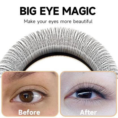 JASBLUE 2D Y Shape Eyelash Extensions Single Tip Y Premade Fans Y Lashes extensions Light Y Shape Eyelashes Lines.