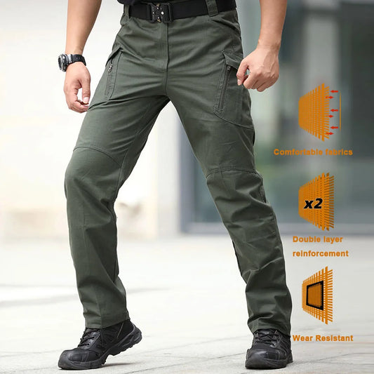 City Tactical Cargo Pants Classic Outdoor Hiking Trekking Army Tactical Joggers Pant Camouflage Military Multi Pocket Trousers.