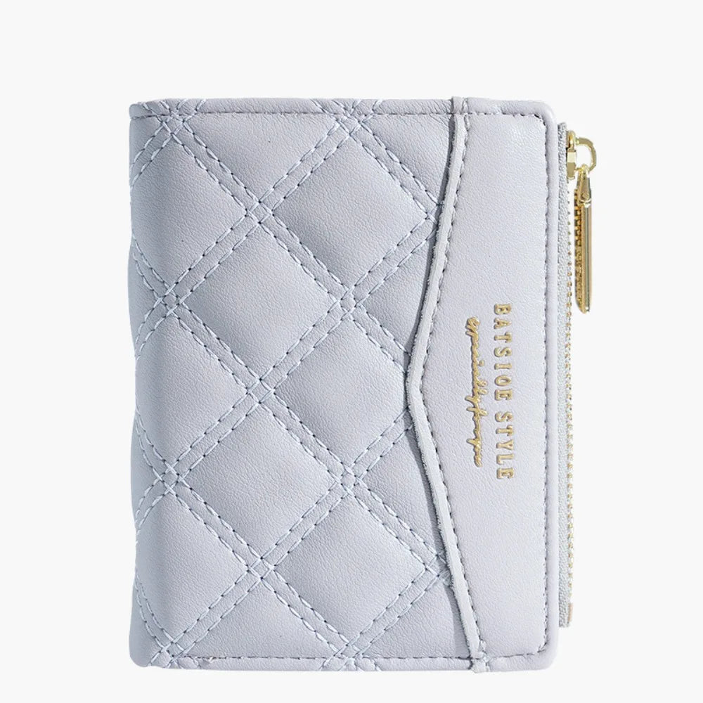 New Embroidered Wallet for Women Ladies Coin Purses PU Leather Zipper Credit Card Holder Clutch Money Bag Pocket.