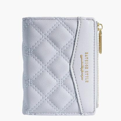 New Embroidered Wallet for Women Ladies Coin Purses PU Leather Zipper Credit Card Holder Clutch Money Bag Pocket.