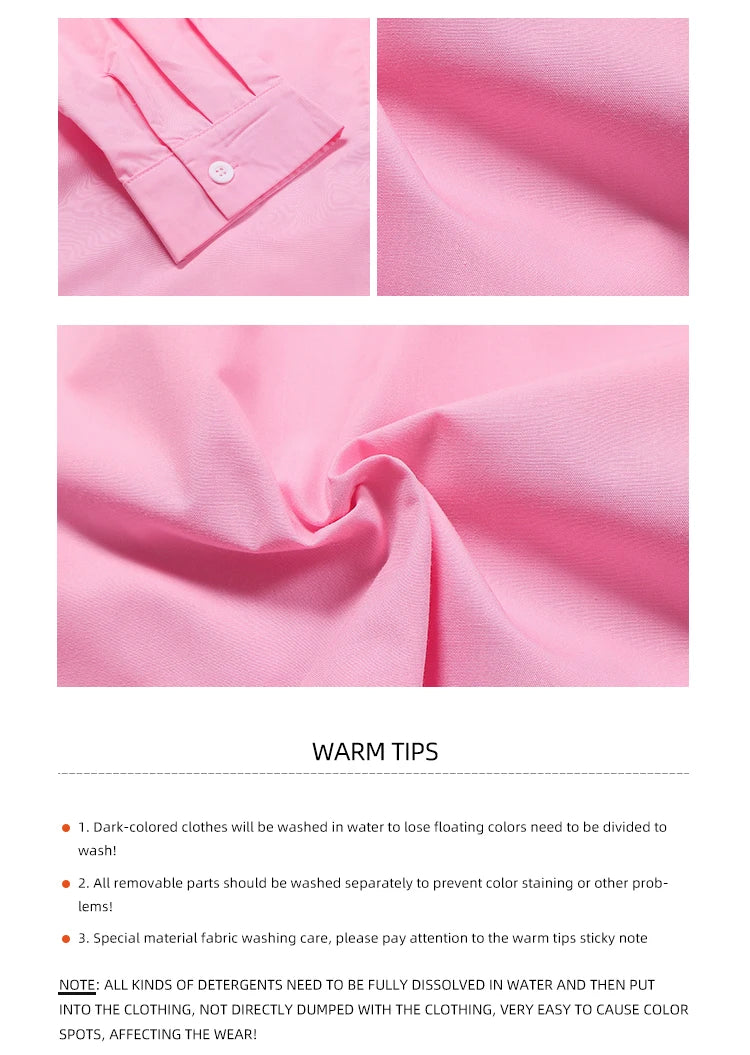 New Long Sleeve Ladies Tops Blouses Button Down Casual Shirt Women Turn-down Solid Collar Loose Blouse Women.