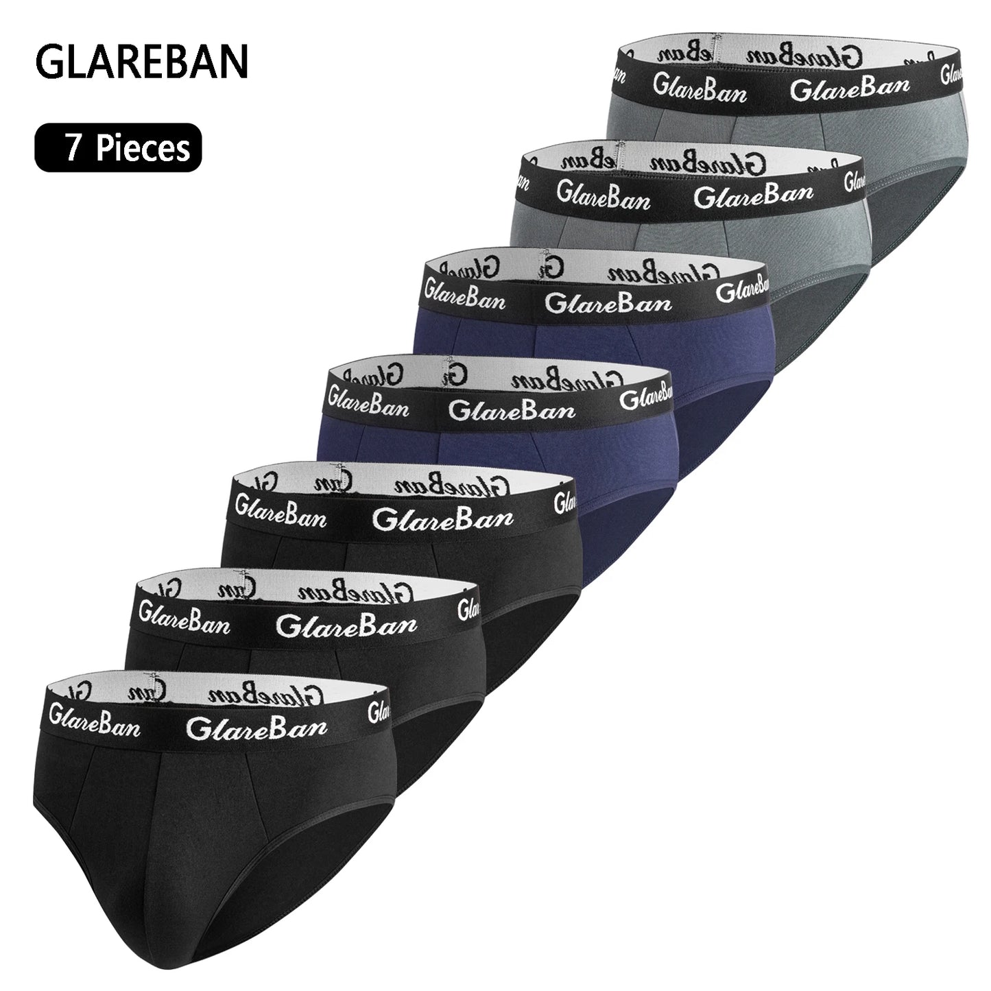 7 stücke Pack Slips Marke Boxer Mode Stil Männer Höschen Unterwäsche männlich und Unterhosen für Homme Luxus Set Shorts Box Slips