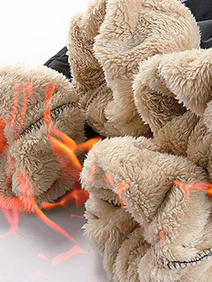 New Lambswool Pants for Men Winter Autumn Casual Proof Thick Fleece  Trousers Fashion Drawstring Plus Size Joggers Sweatpants.