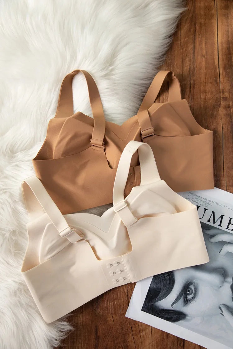 Lifting Goddess Front Buckle Sports Vest Underwear Adjustable Anti-Sagging External Expansion Gathering Beautiful Back Bra.