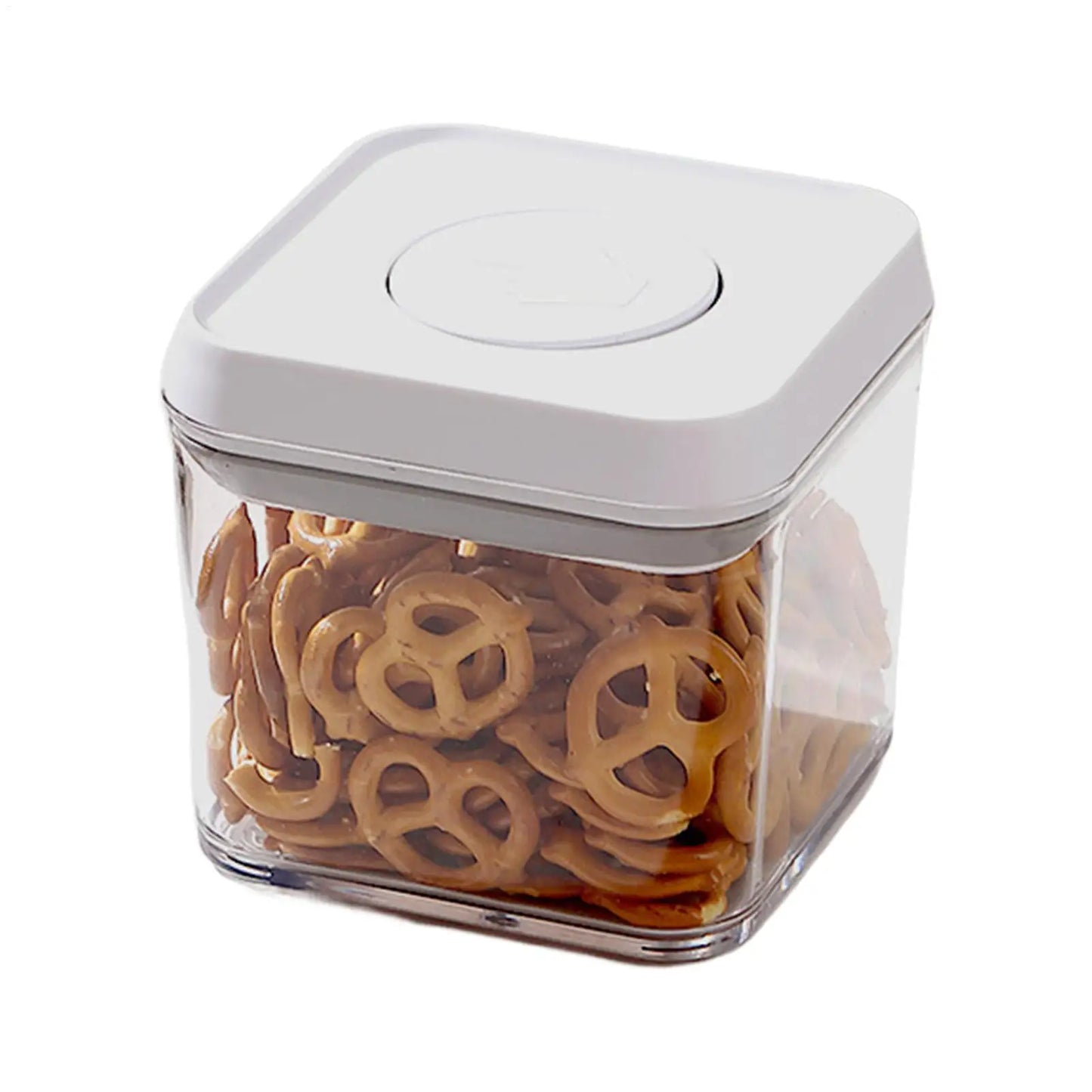 Cereal Container Kitchen Airtight Jars Clear Stackable Sealed Jar for Rice Pet Food Home Bakers Pantry Organizers Dried Fruits.