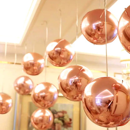 20/10/5Pcs 4D Runde Folienballons 10/18/22 zoll Metall Rose Gold Silber 4D Folienballons Helium Luft Globos Geburtstag Hochzeit Dekor