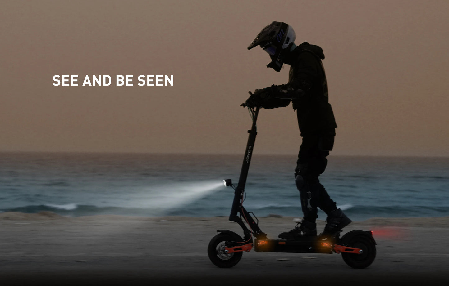 JOYOR T6 Adult Electric Scooter 600W Motor 48V18AH Battery E-Mountain Escooter 10" Off-Road Tire Foldable E-Scooter.