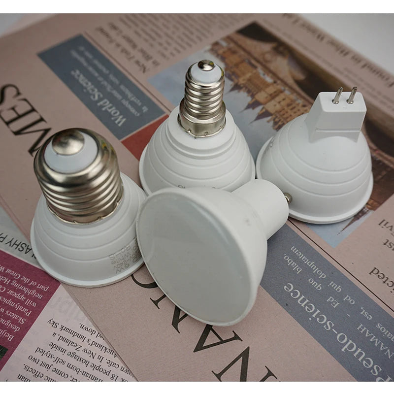 1-10PCS LED Strahler Birne E27 E14 MR16 GU10 AC220V 6W 24/120 Grad Strahl Winkel hohe Lumen Indoor LED Energiesparende Lichter Birne.