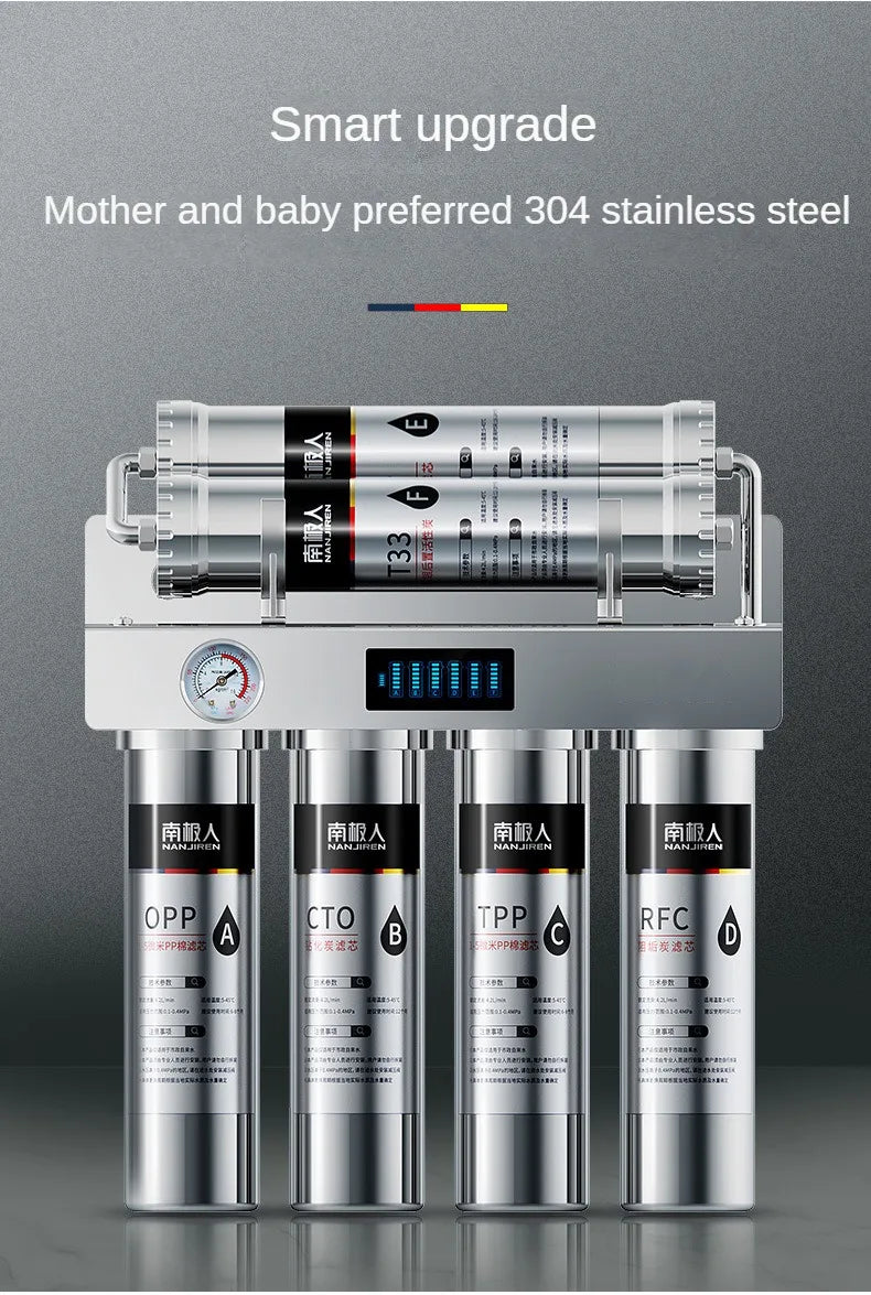 Stainless Steel Kitchen Direct Purifier Tap Water Faucet Filter Ultrafiltration Magnetized Water Machine Filtro De Agua.