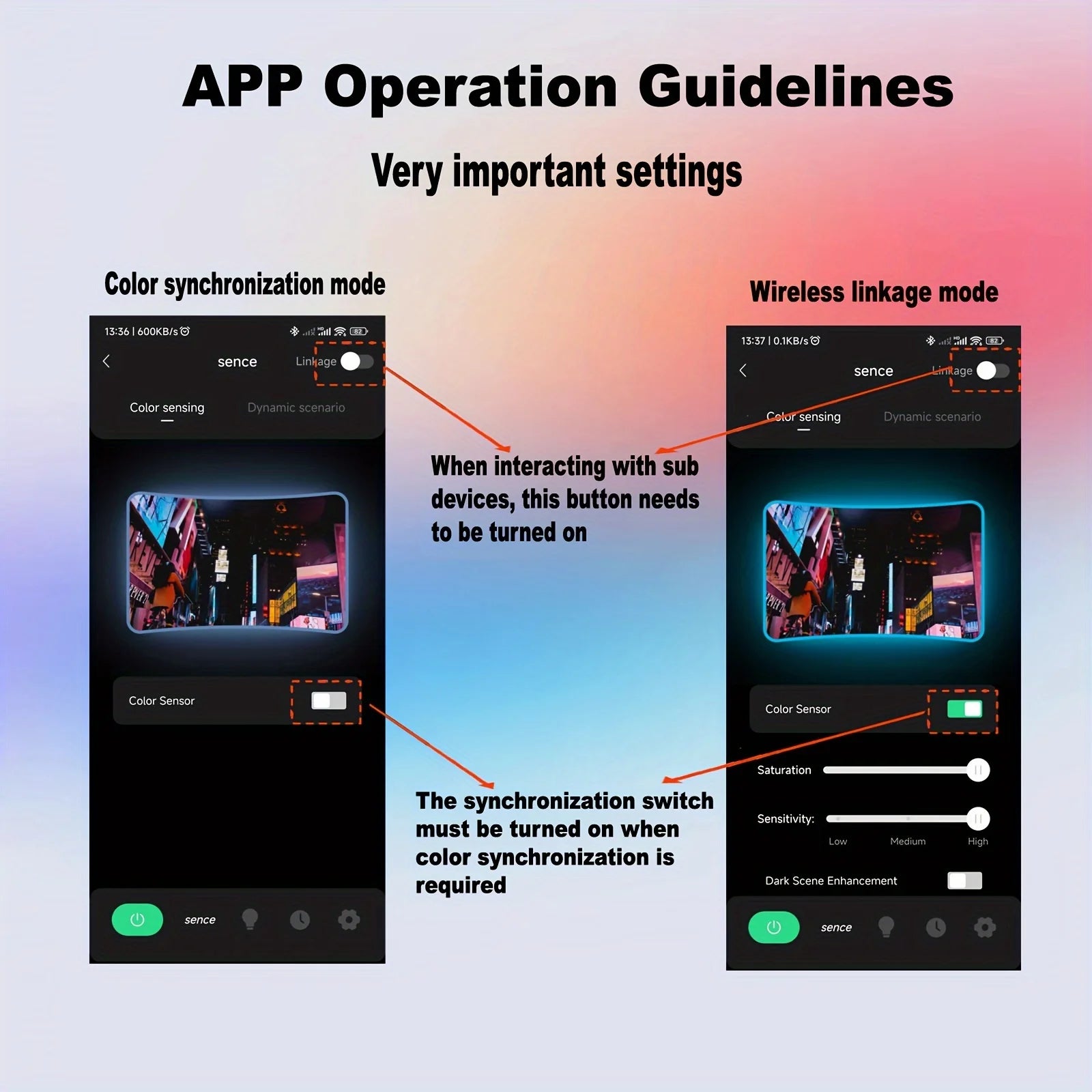 Bluetooth APP Control TV Bildschirm Hintergrundbeleuchtung RGBIC Lichtleiste Farbpicking Sync mit 55-75 Zoll Monitor Spiel Atmosphäre Lampenband.
