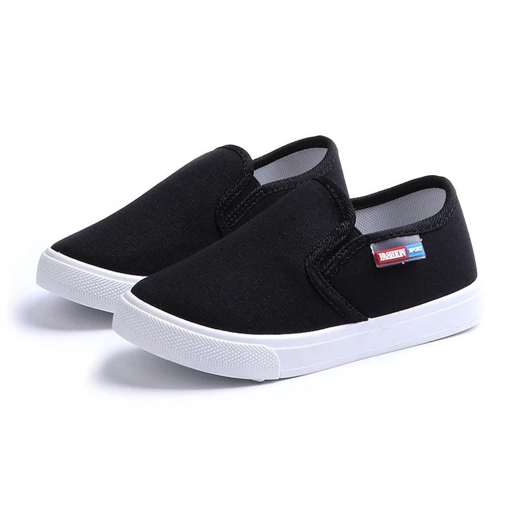 JGSHOWKITO Fashion Unisex Kids Canvas Shoes For Boys Girls Children's Casual Sneakers Soft Breathable Boys Flats All-Match 27-38.