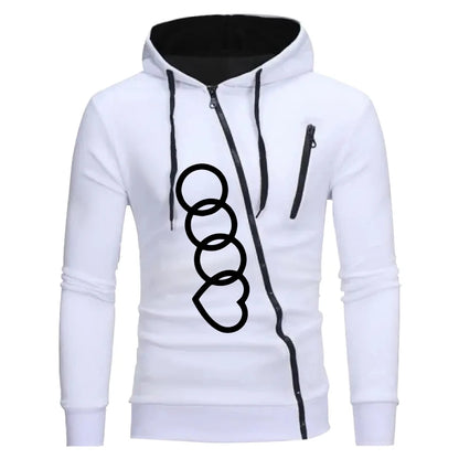 Pant Sets men's Zipper Sweatshirt Suit Hooded Zip-up Man Clothes for Men Winter Tracksuit Sets Sweatsuit Set Men's Hoodies Male.