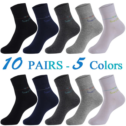 5 Pairs/Lot Running Socks Men Sports High Quality Cotton Colorful Outdoor Cycle Casual Breathable Long Sock Male Gifts 5 Styles