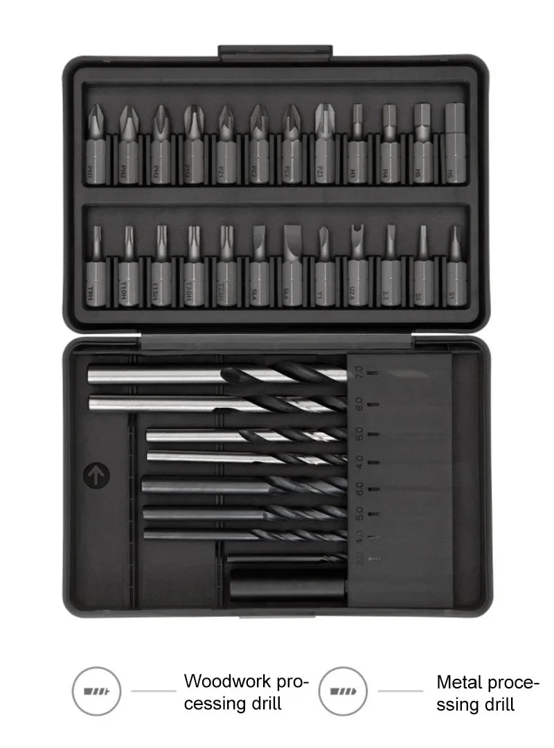 Neue Xiaomi Mijia Bürstenlosen Bohrmaschine Schraubendreher Smart Home Power Tool Typ-C Wiederaufladbare Multifunktionale Akku-bohrschrauber