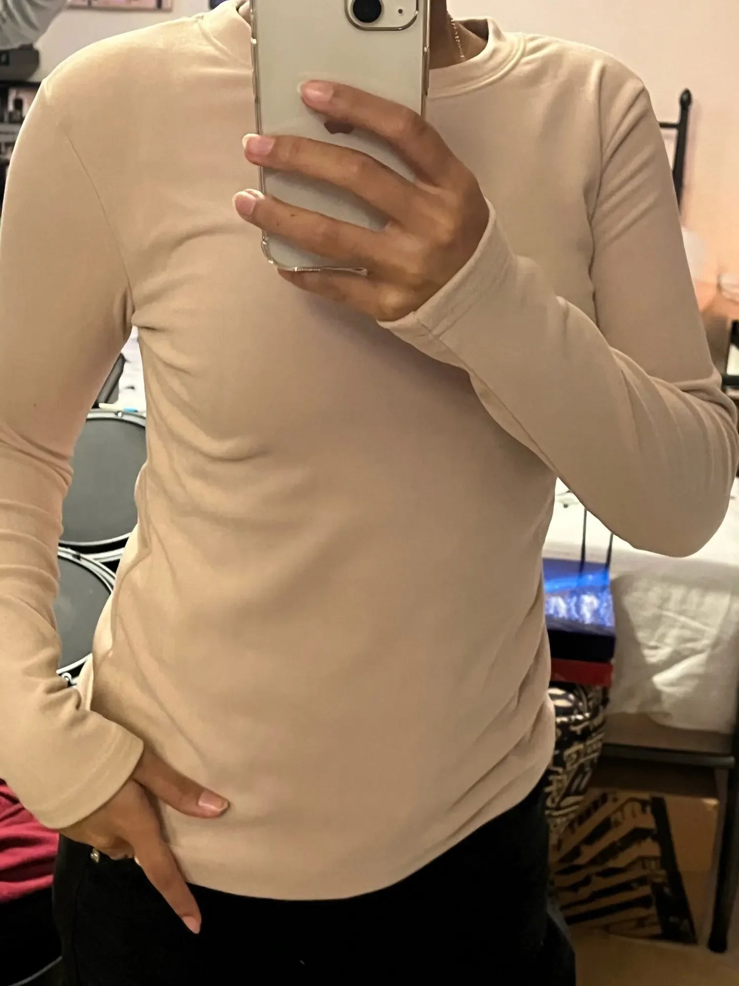 Winter Frauen Pullover T Shirt Frauen Oversize T-Shirt Frau Kleidung Weibliche T Tops Pullover Langarm Rohr Gestrickte T-shirt Top