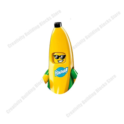 New Hot Series Gray Shark Boy Girls 3D Model DIY Building Bload Toys Classic Movie Children's Toys Gifts