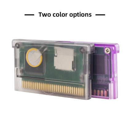 For Game GBA Rewritable Cart FlashGBACart Plus+ Backup Device RTC Compatible with GBA GBC GB NES Series.