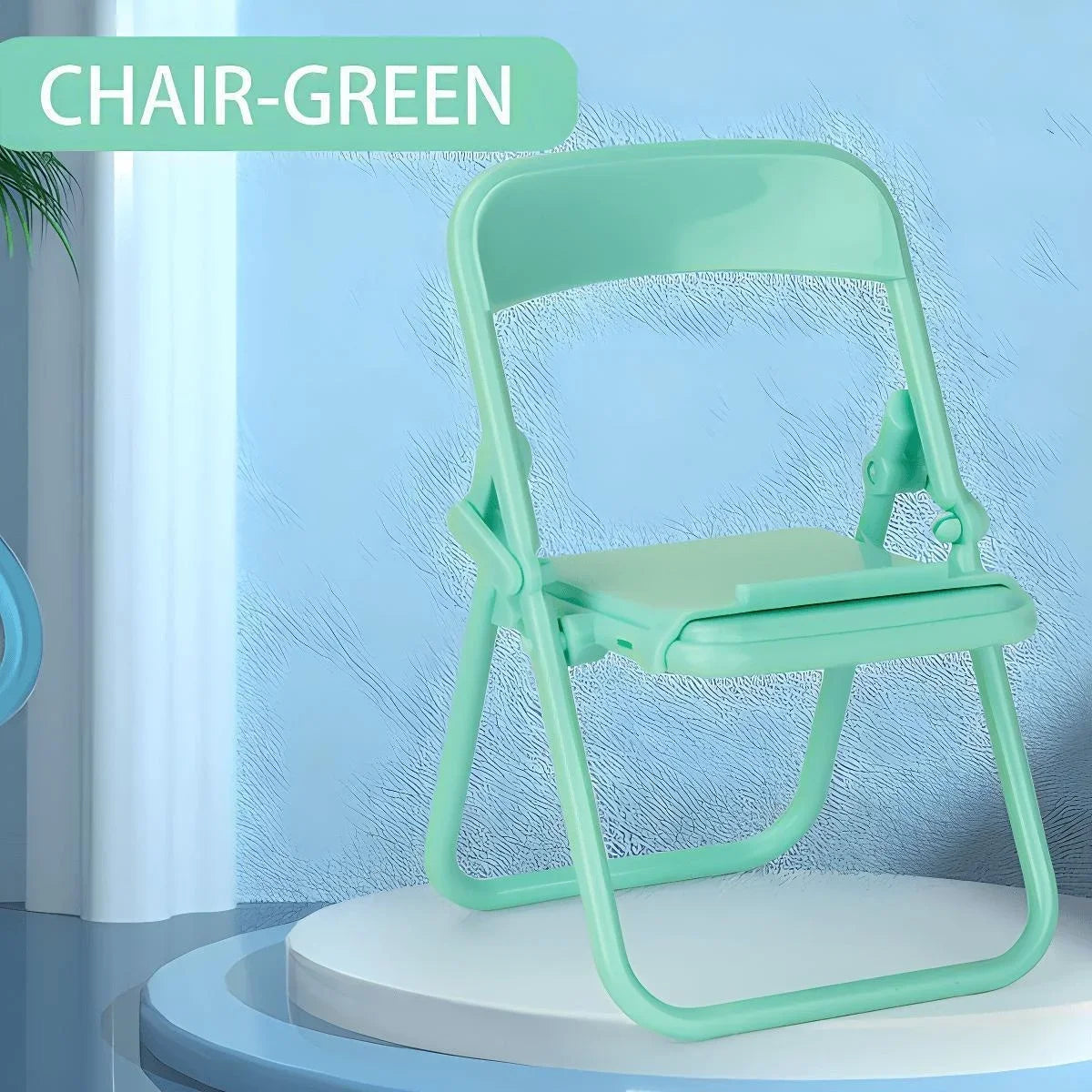 Universal Mobile Phone Accessories Foldable Chair Shape Mini Desktop Phone Holder Phone Stand.
