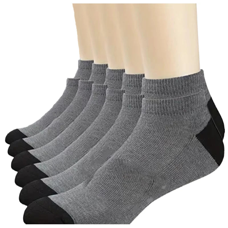 10pairs Breathable Cotton Sports Stockings Men Bamboo Fiber Autumn and Winter Men Socks Sweat Absorption Deodorant Business Sox.