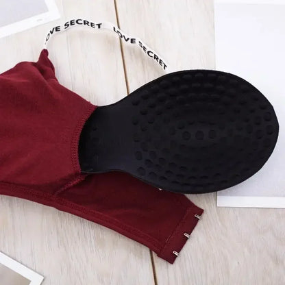 Women Active Bra Casual Top Letters Print Strap Cotton Top Fitness Gym Jogging Sleep Bra Girl Wire Free Bandeau Paded Bra Tops.