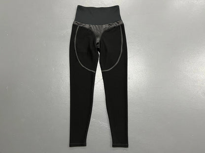 Women's Pants Gym Leggings Ultra-thin Mesh Design Yoga Sport Tights Outdoor Jogging Fitness High Waist Sweatpants.