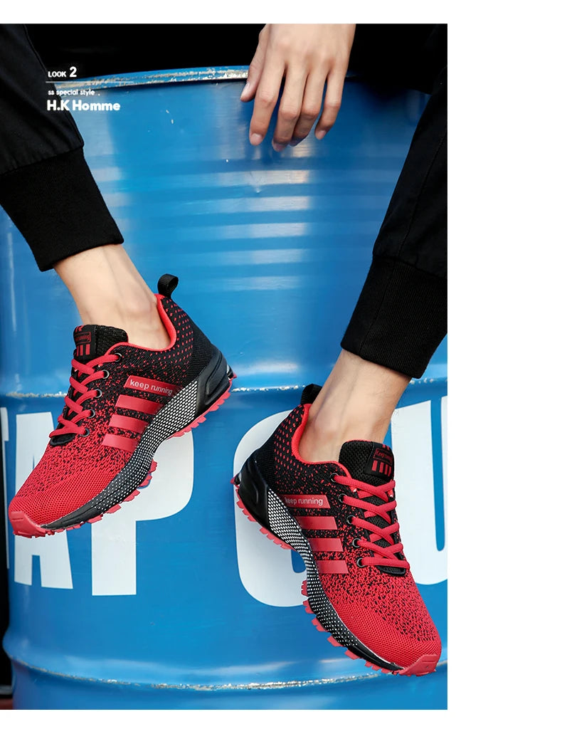 Fashion Sneakers Men Shoes Casual Chunky Breathable Basketball Shoes Light Plus Size Summer Non-slip Run Sports Vulcanize Shoes