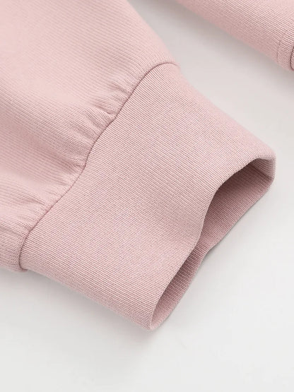 GIBSIE Plus Size Kängurutasche Kordelzug Hoodies Damen Herbst und Winter Kapuze Langarm bedruckt lose Sweatshirt Tops.