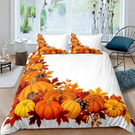 Christmas Halloween Simple Style Bedding Sets Festival Decorations Queen/king Size for All Age Duvet Cover Without Pillowcases.