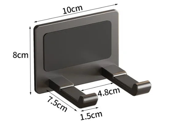 Ohne Stanzen Badezimmer Haartrockner Aufhänger Haartrockner Lagerregal Saugnapf Lagerregal Toilette Multifunktions-Lagerregal