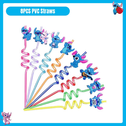 Disney Lilo und Stitch Geburtstag Party Dekoration Geschirr Tasse Teller Tischdecke Luftballons Thema Party liefert Banner Hintergrund.