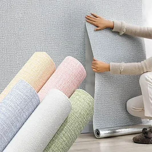 DIY Modern Decoration Mold proof and Waterproof Bedroom Self adhesive Background Wall Home Wallpaper Cabinet Wallpaper