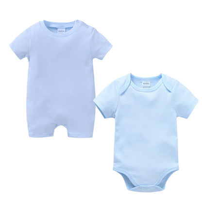 Kavkas 2 Teile/los Baby Mädchen Jungen Kleidung 0-12 Monate 100 % Baumwolle Kurzarm Sommer Neugeborenen Body Kleidung.