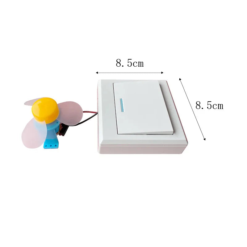 Busy Board DIY Material Accessories Lamps Doorbell Montessori Teaching Aids Hands-on Ability Sound Color Recognition Wooden Toys.