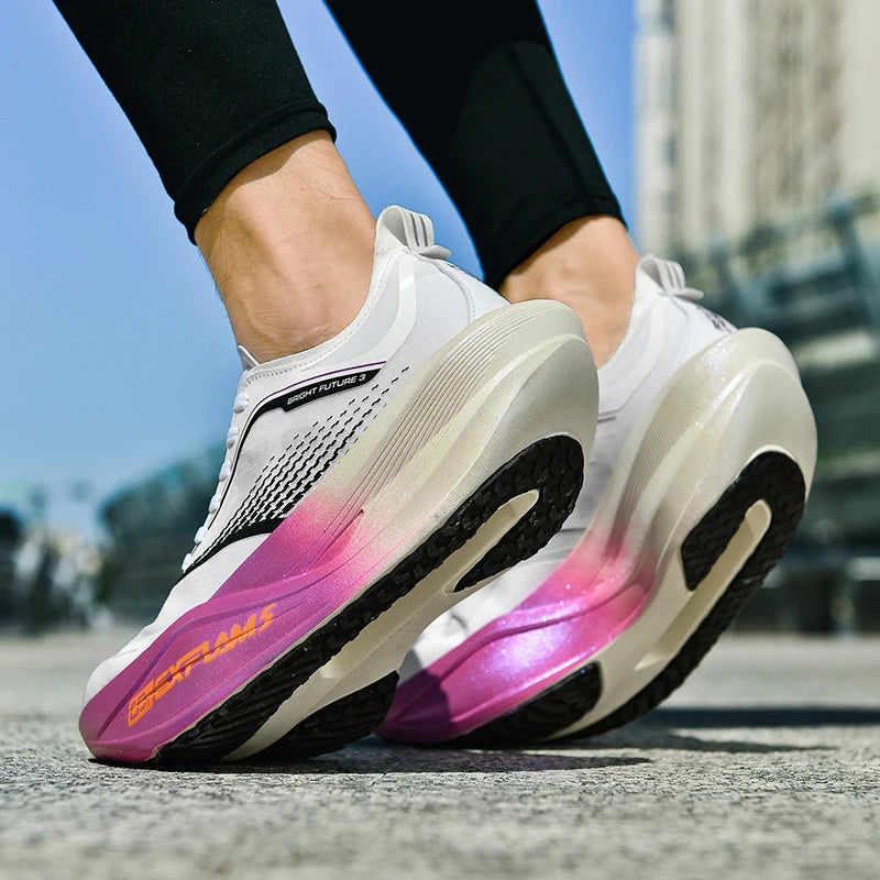 Weiche Sohle Dämpfung männer Laufschuhe für Frauen Hochwertige Straße Jogging Schuhe Licht Bequeme Turnschuhe Mesh Training Schuhe männlichen