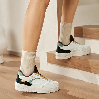 361 Degrees Men's Board Shoes Spring New Casual Versatile Thick Soled Leather Comfortable Trendy Durable Male Sneaker 672516615.