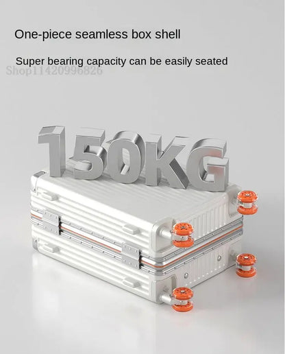 20-Zoll-Kompaktgepäck 26-Zoll-Trolley-Koffer mit großem Fassungsvermögen und Aluminiumrahmen für Männer und Frauen Reisekoffer.