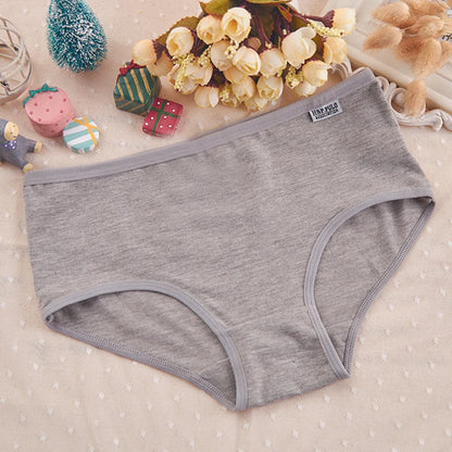 7Pcs/Lot Plus Size Underwear Women's Panties Cotton Girl Brief Sexy Lingeries Shorts Underpant Solid Panty Female Intimate M-4XL.