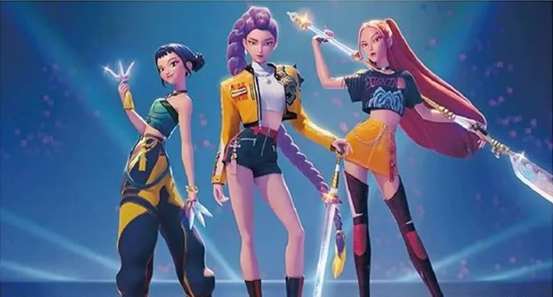 2025 Popular New Korean Wave Girl Group K-POP Witch Hunt Doll Rumi Mirazoi Toy Vinyl Doll Christmas Children's Birthday Gift.