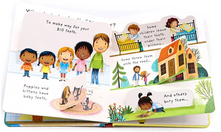 Kids Scientific Knowledge Learning Picture Books Usborne English Daily Knowledge Reading Book Early Educational Montessori