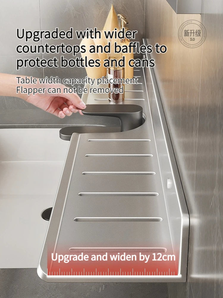 Badezimmerregal aus Aluminium, Badezimmerregal, WC-Lagerregal, WC- und Küchenregal, zum Aufhängen an der Wand, stanzfreies Regal