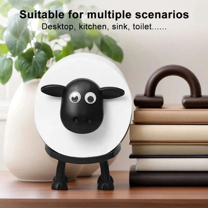 Niedlicher Tier-Toilettenpapierhalter in Tierform, Toilettenpapierrollenhalter, freistehendes Badezimmer-Set für Zuhause, Badezimmer, Ständer