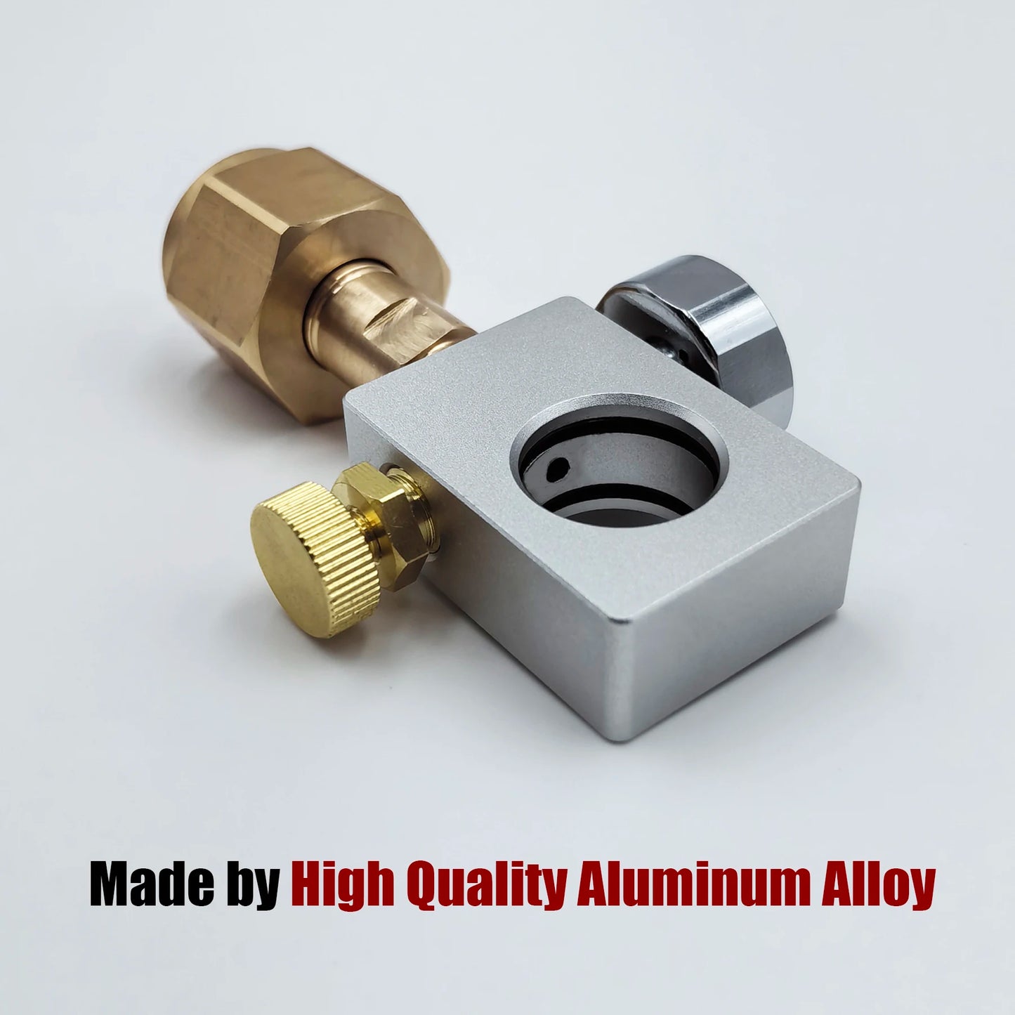 2023 Soda Water CO2 Cylinder Adapter Carbonator Refill Fill Station for CO2 Tank Bottle Filling Replacement.