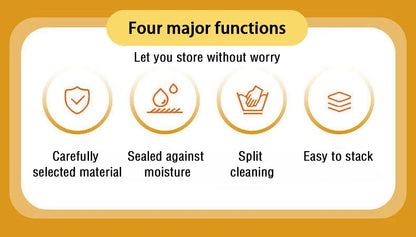 Pasta Storage Box Transparent Plastic Grain Seal Tank Spaghetti Storage Container Moisture-Proof Snack Jar Kitchen Food Tank.