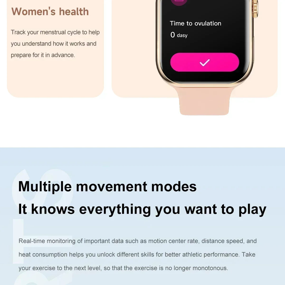 2025 New Original For Apple Watch Series 10 Women SmartWatch GPS Track Bluetooth Call NFC IP68 Waterproof Compass Men SmartWatch.